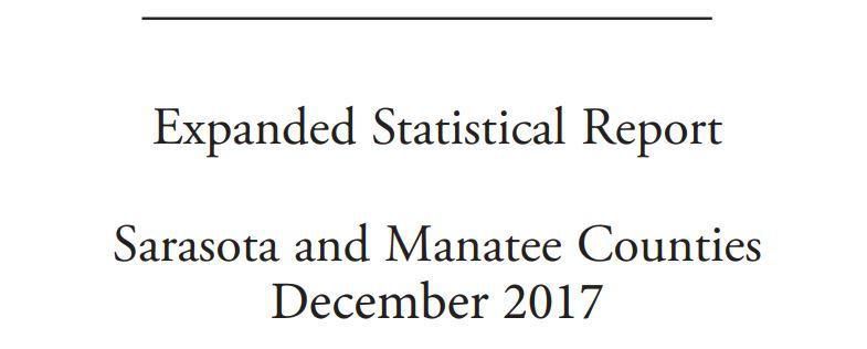 Sarasota & Manatee County 2017 Year End Market Statistics